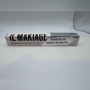 IL MAKIAGE - Black Card Waterproof Liquid Eyeliner - Full Size .05 oz / 1.5 ml